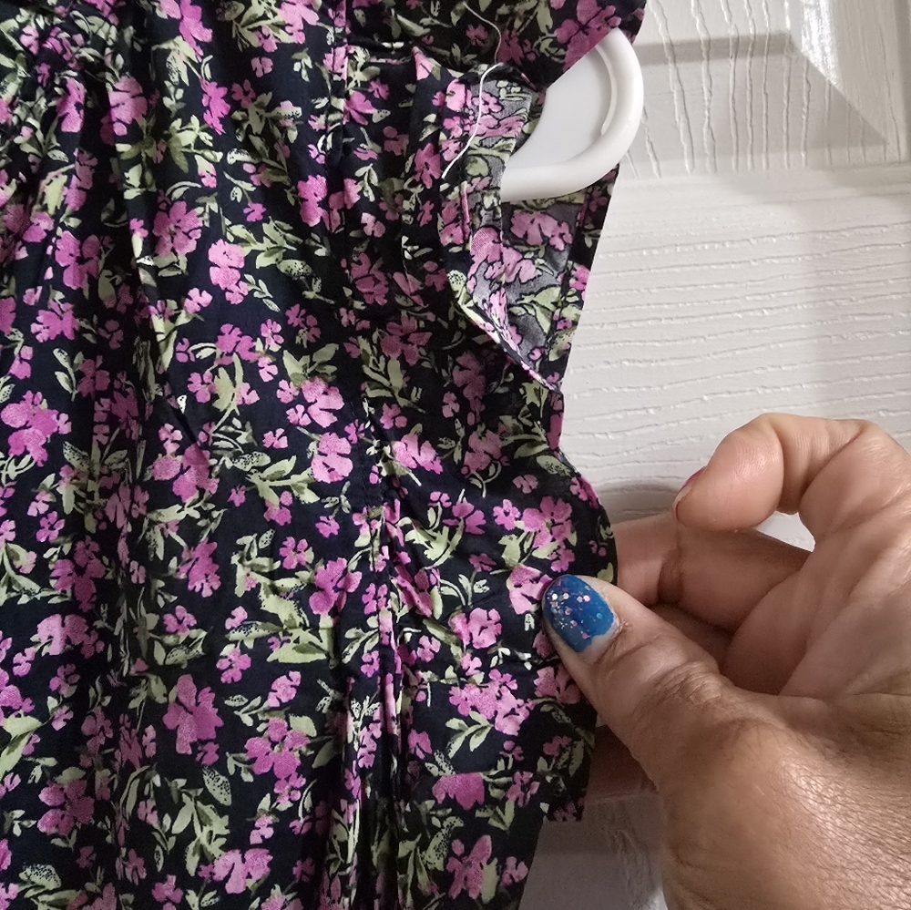 Floral Sleeveless Dress - Picture 6 of 7